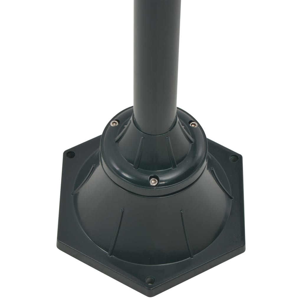 Paalverlichting Tuin E27 220 Cm Aluminium 2-Delig