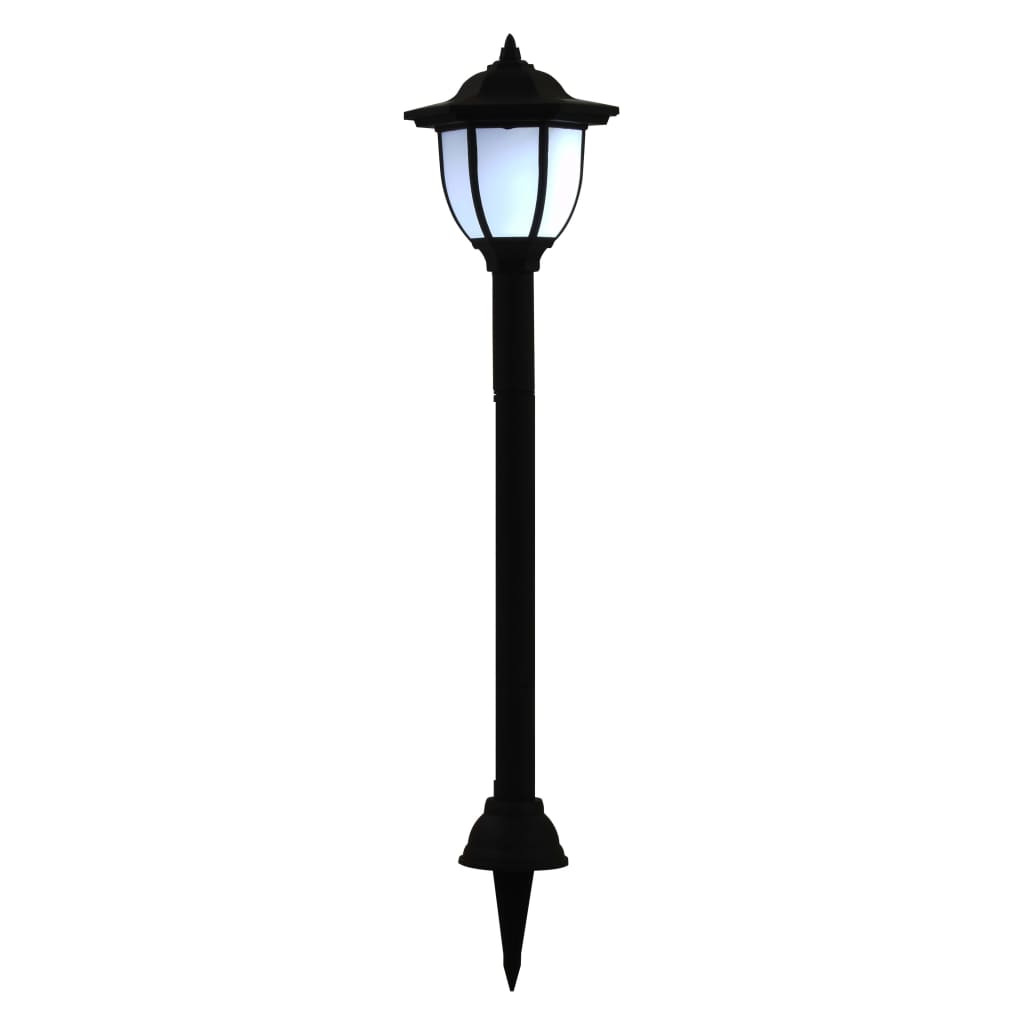 Led-Solarlampen Zwart 3 St