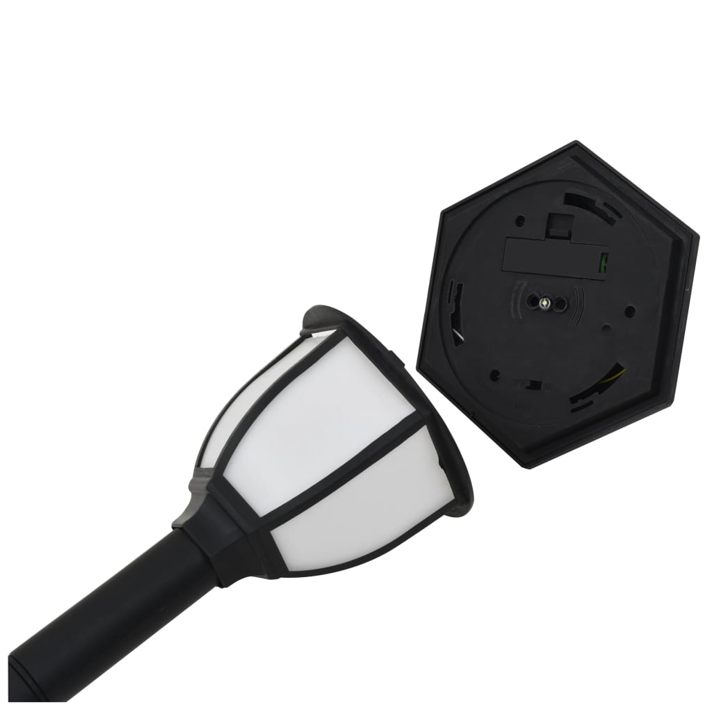 Led-Solarlampen Zwart 3 St