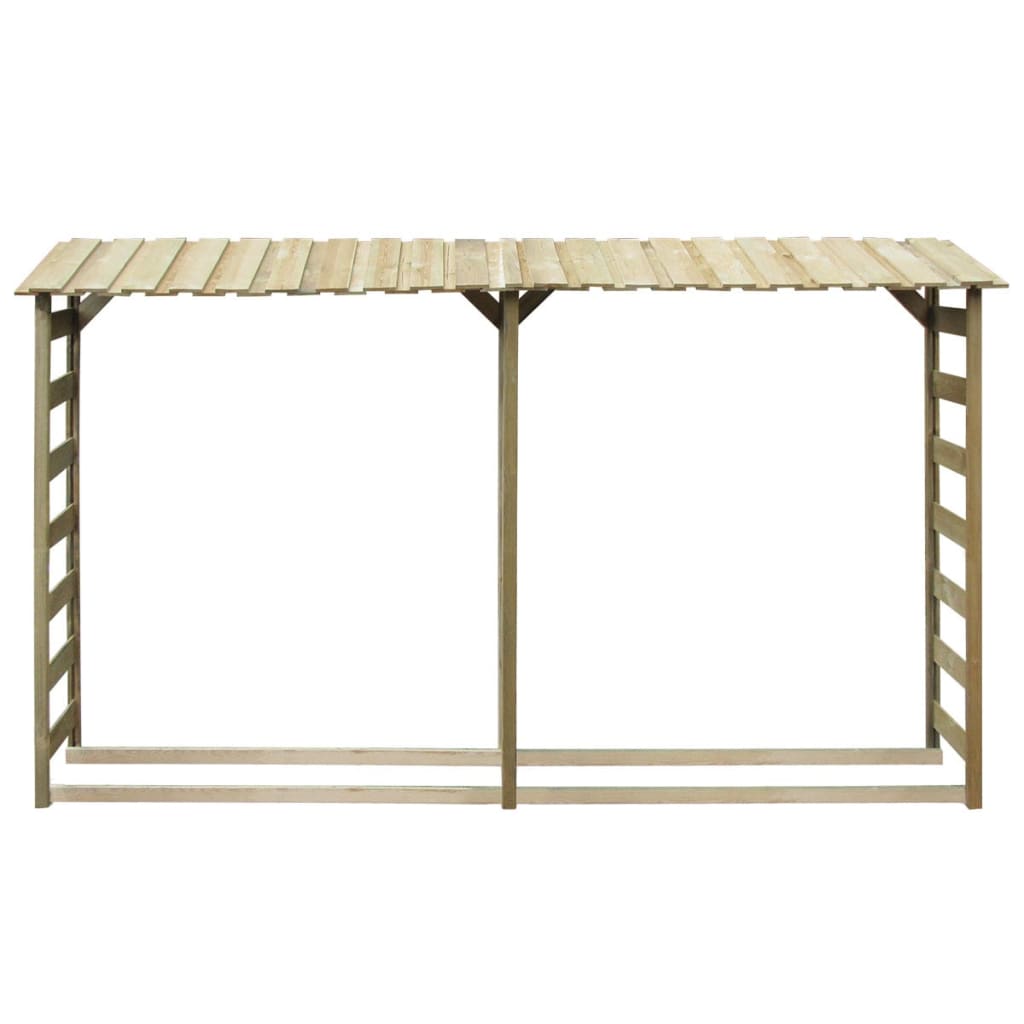 Haardhoutopslag 300X44X176 Cm Geïmpregneerd Grenenhout