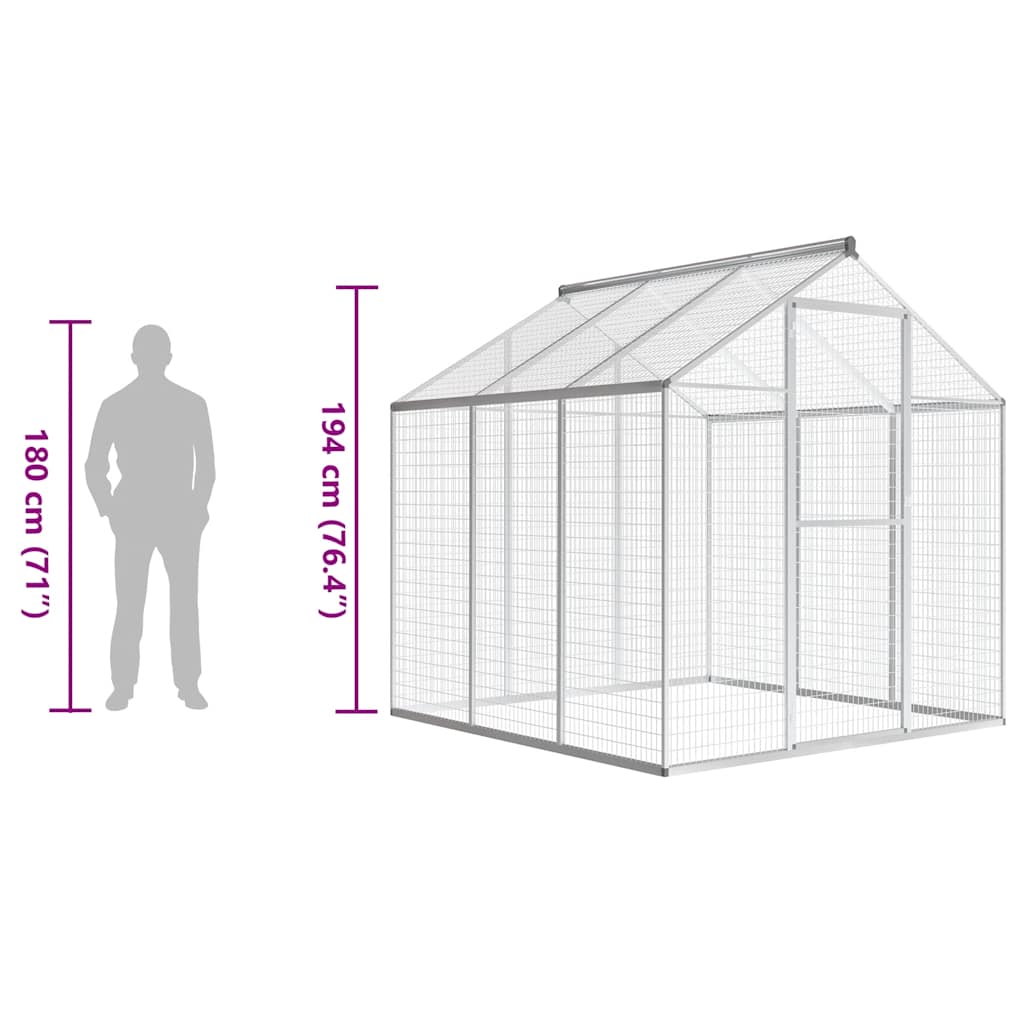Volière Aluminium