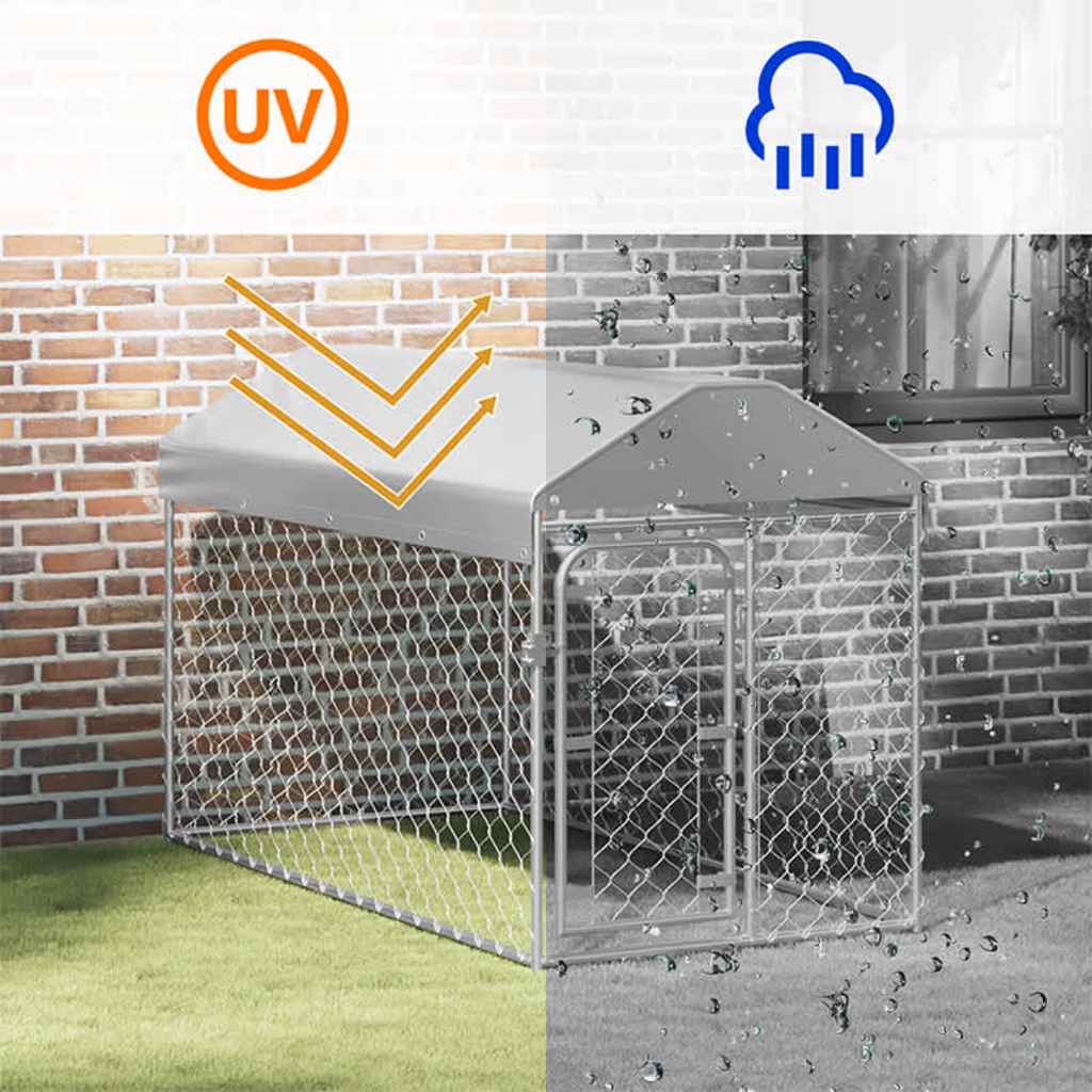 Hondenkennel Voor Buiten Met Dak