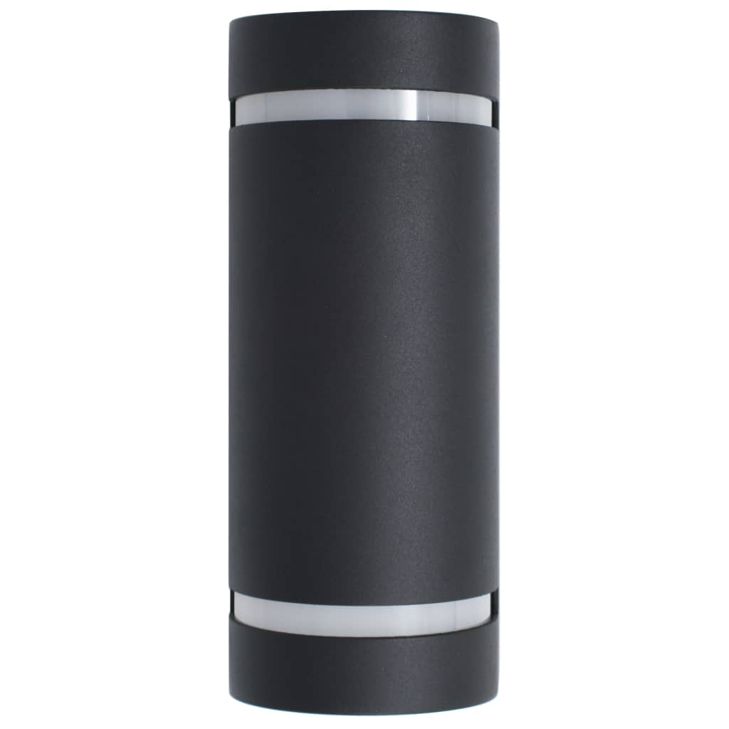 Buitenwandlampen 35 W Halfrond Zwart