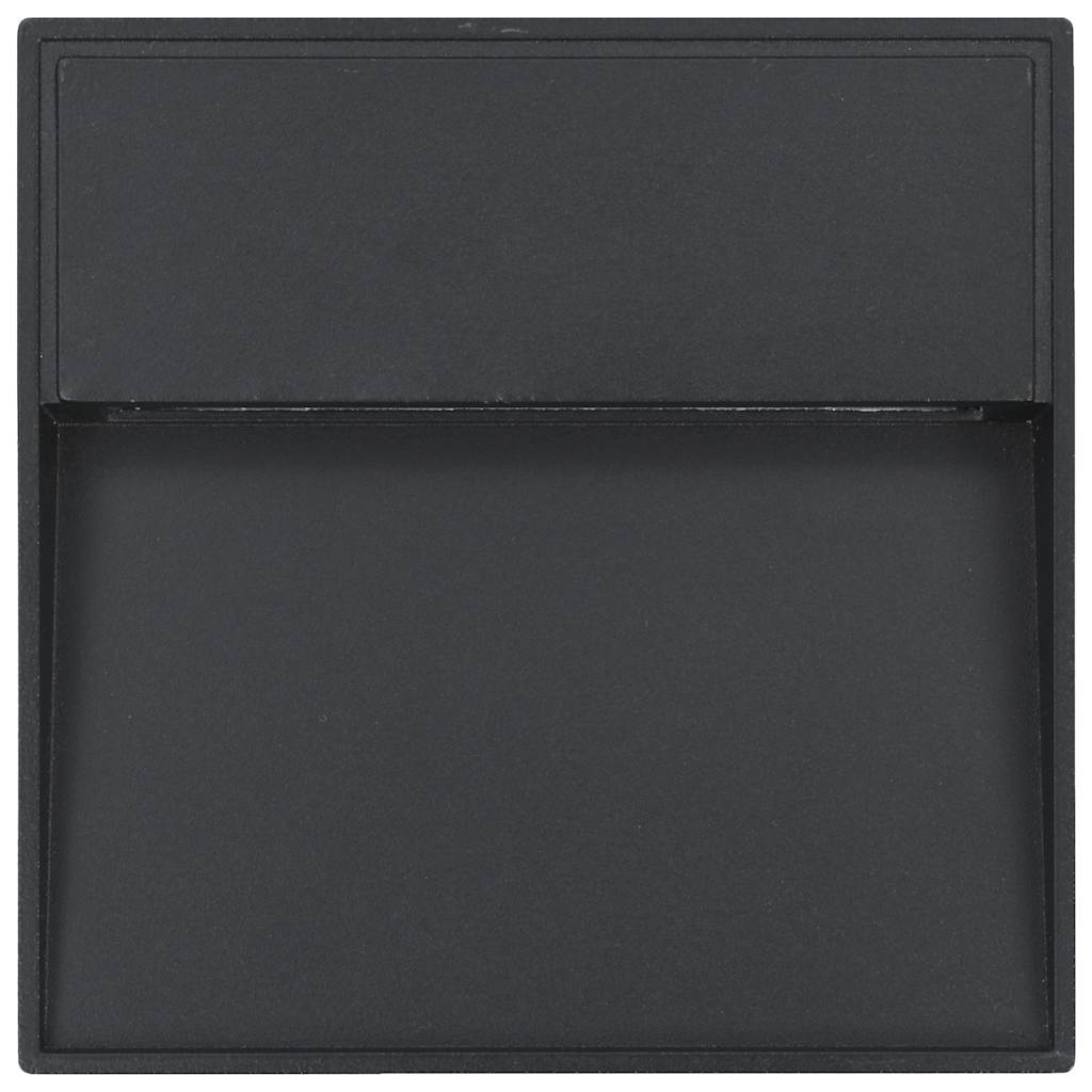 Led-Buitenwandlampen 3 W Zwart