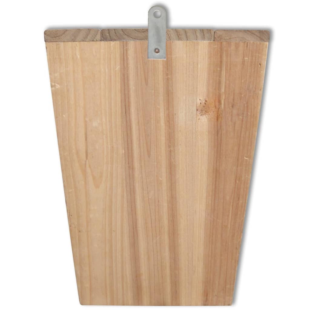 Vleermuizenkasten 4 St 22X12X34 Cm Hout