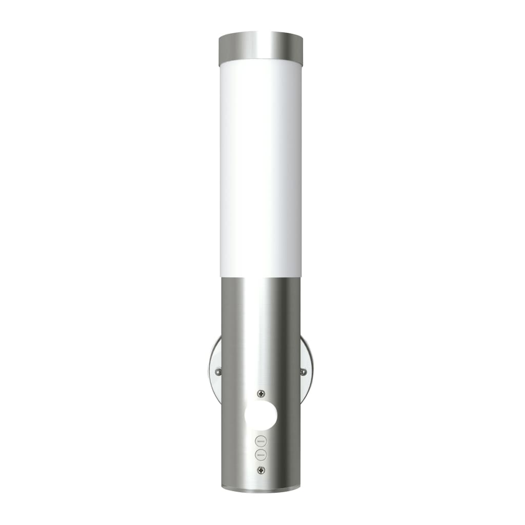 Buitenwandlamp Met Bewegingsdetector Roestvrij Staal