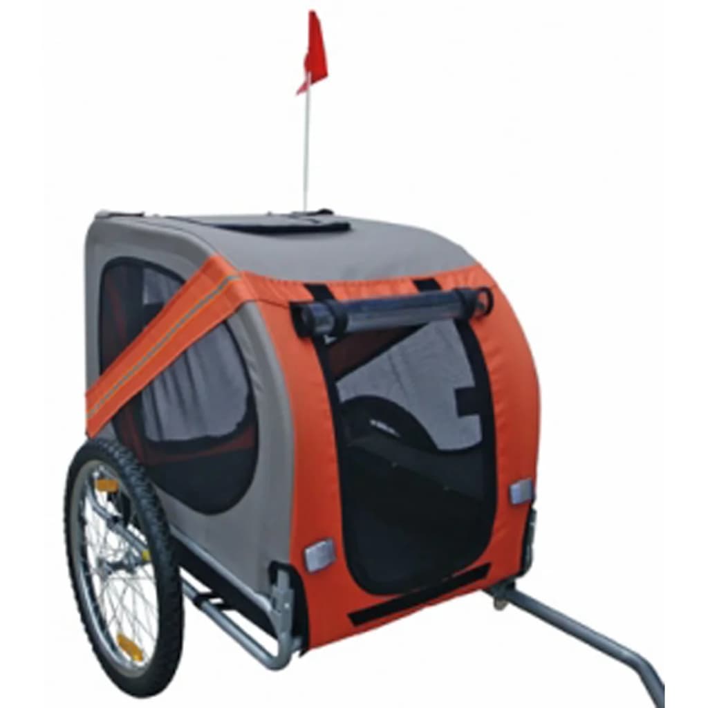 Hondenfietskar Oranje