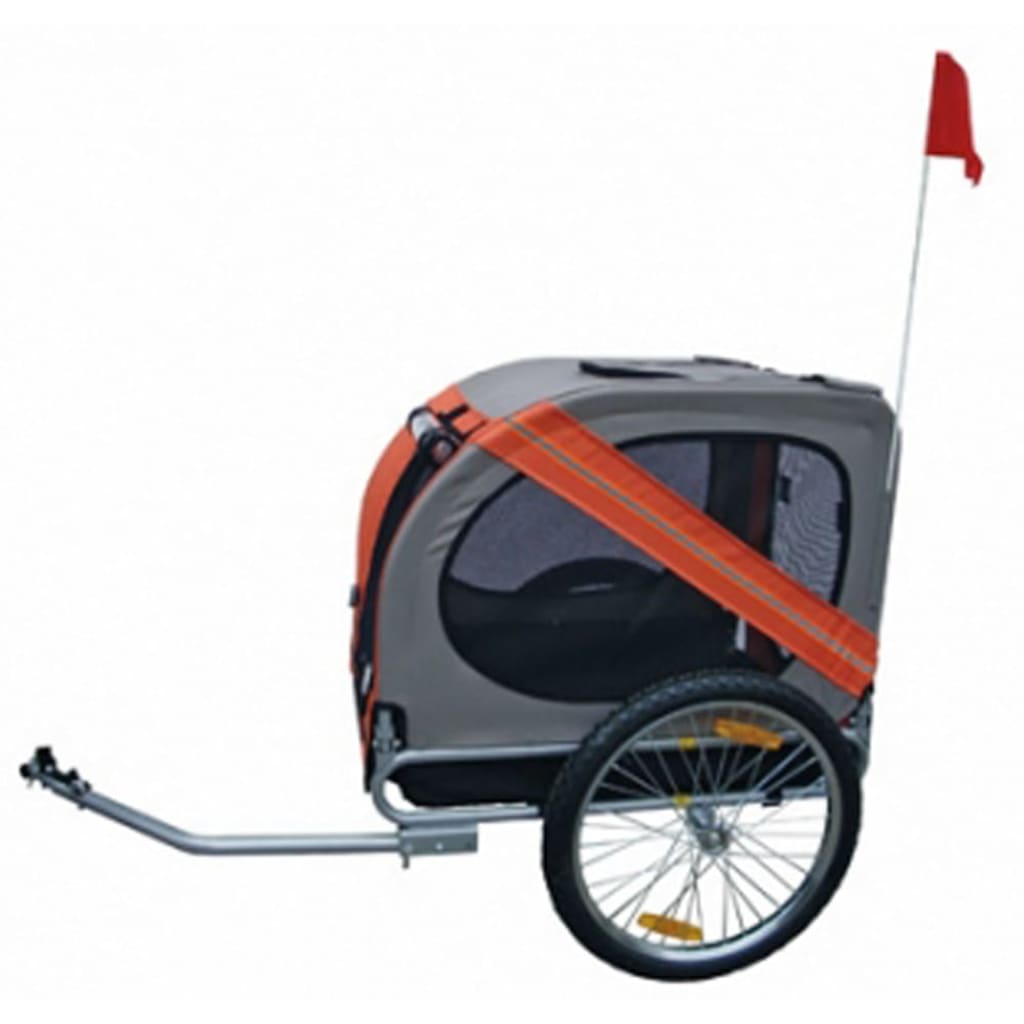 Hondenfietskar Oranje