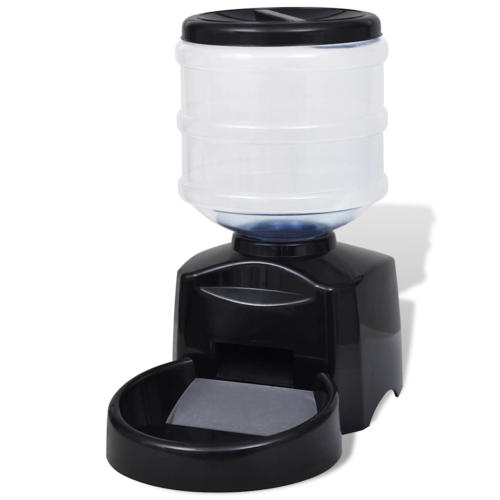 Voerautomaat Voor Huisdieren Zwart 38.8 X 21.8 X 38.6 Cm