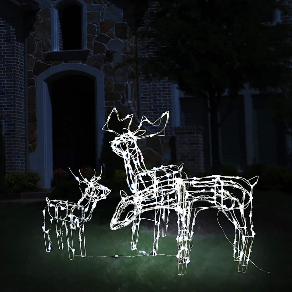 3-Delige Kerstverlichting Rendieren 229 Led's