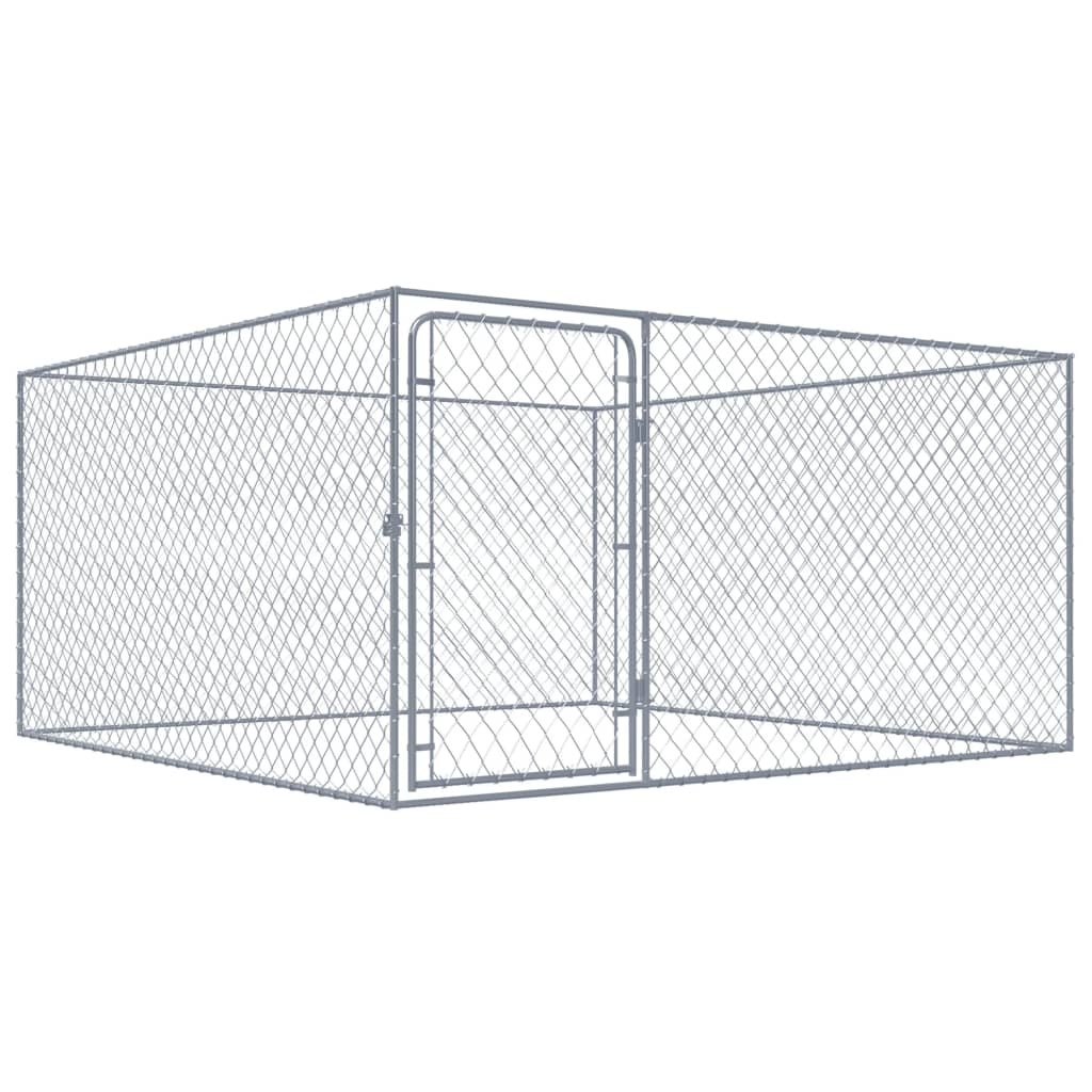 Hondenkennel Voor Buiten Gegalvaniseerd Staal