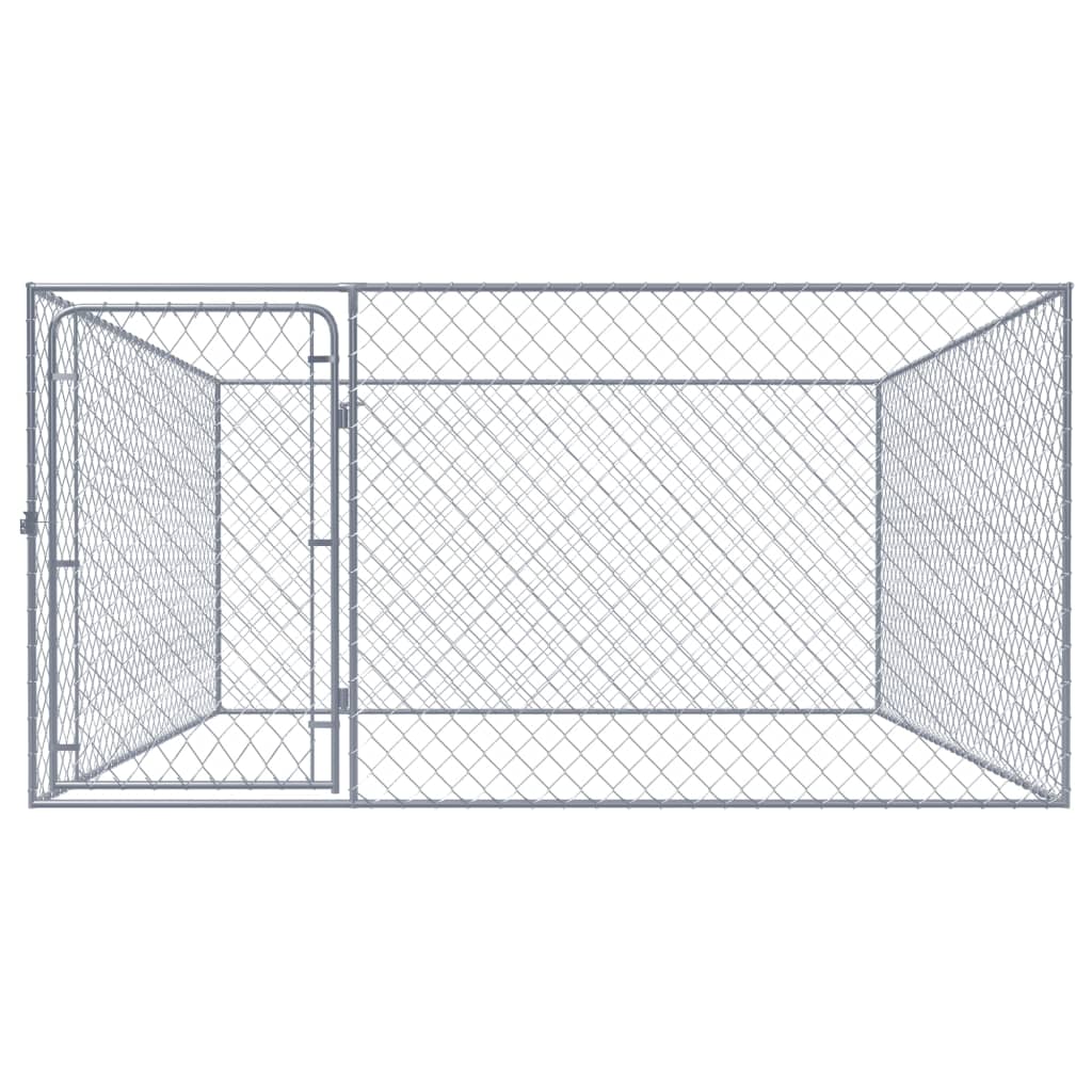 Hondenkennel Voor Buiten Gegalvaniseerd Staal