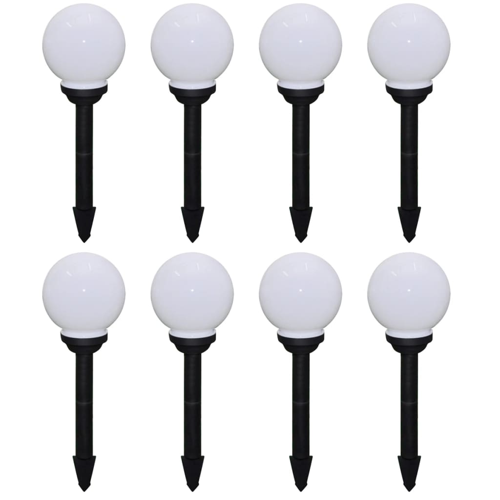 Tuinpadlampen 8 St Met Grondpin Led