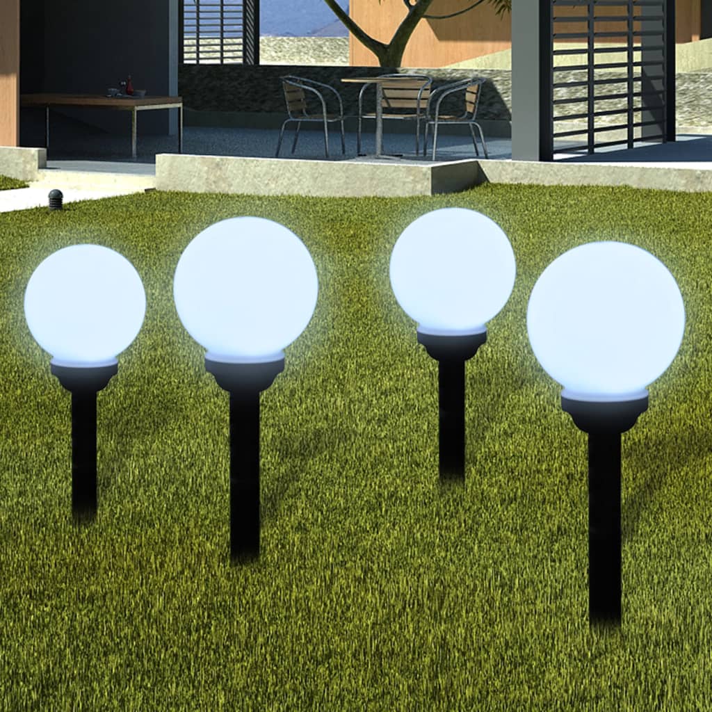 Tuinpadlampen 8 St Met Grondpin Led