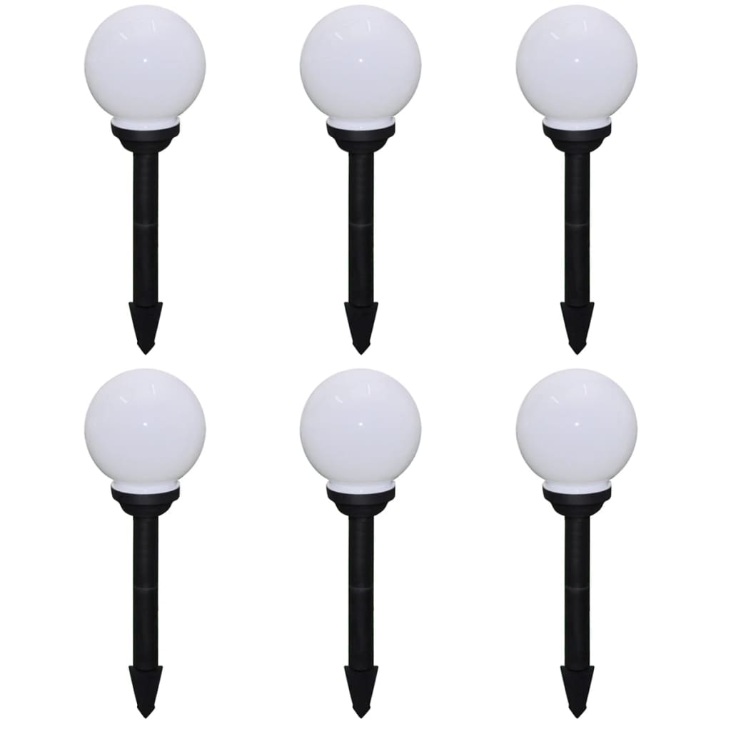 Tuinpadlampen 6 St Met Grondpin Led