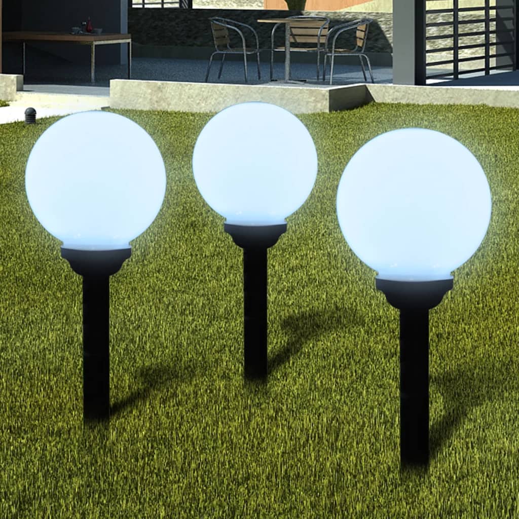 Tuinpadlampen 6 St Met Grondpin Led
