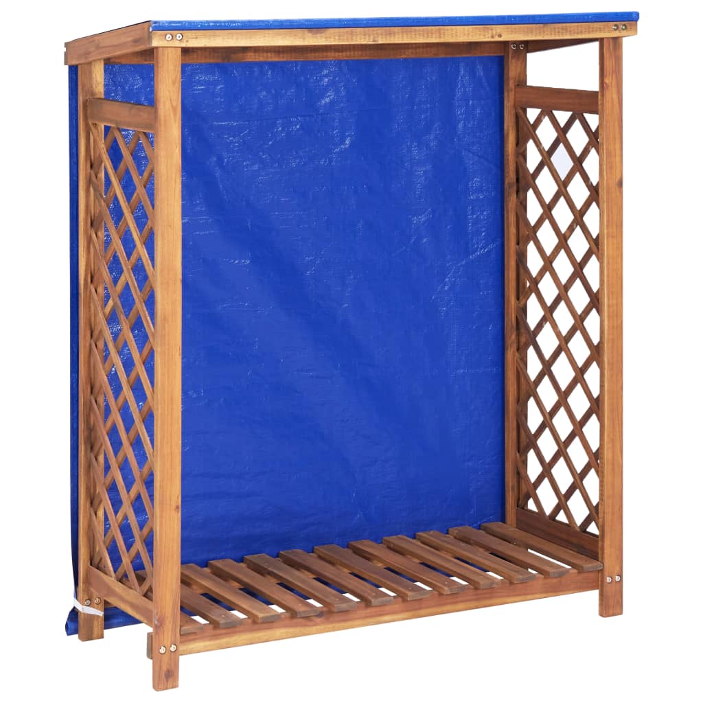 Haardhoutopslag 105X38X115 Cm Massief Acaciahout