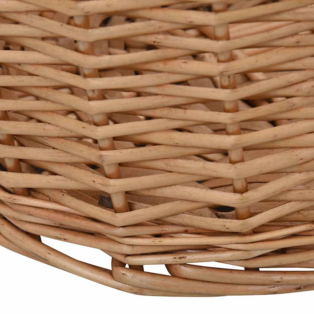 Houtmand Met Handvatten Natuurlijk Wilgenhout