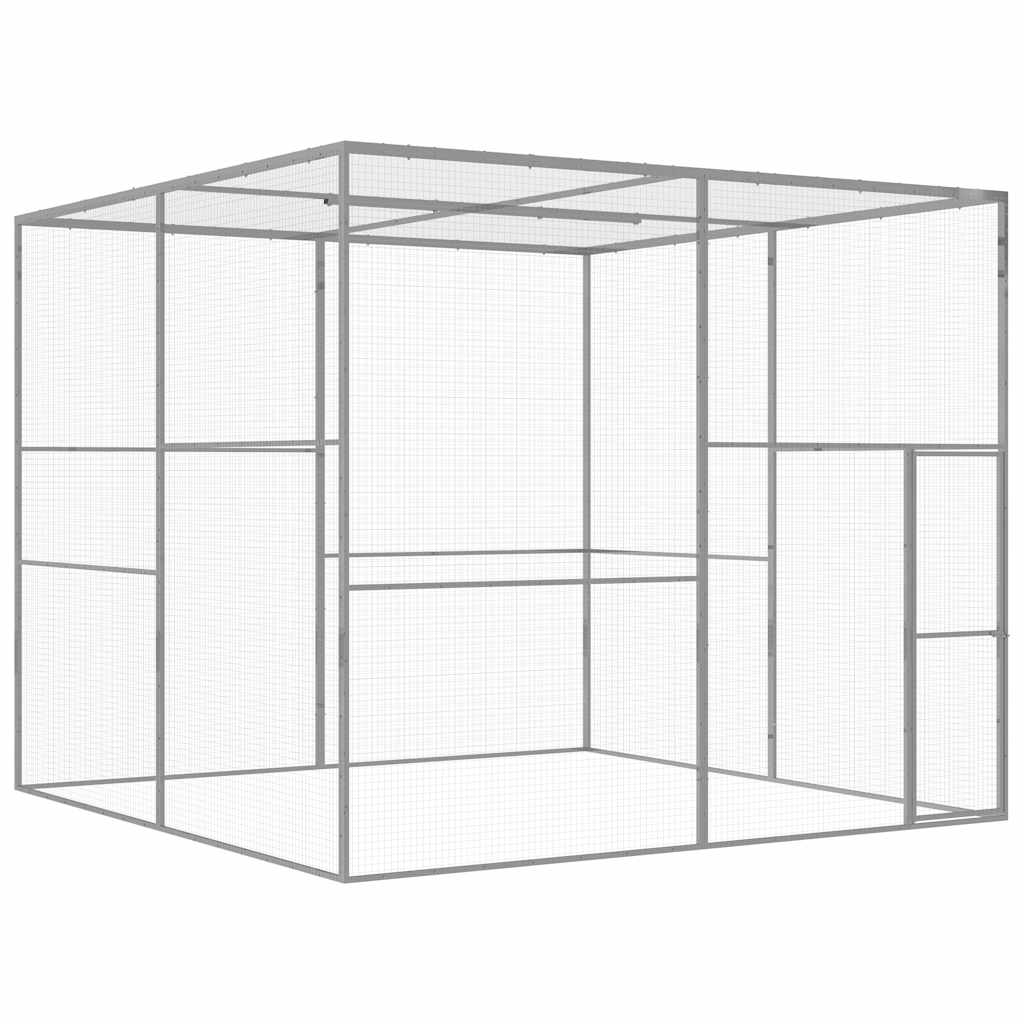 Kattenkooi 6X3X2,5 M Gegalvaniseerd Staal