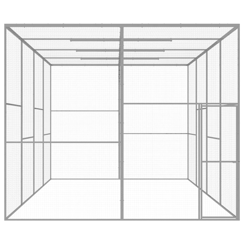 Kattenkooi 6X3X2,5 M Gegalvaniseerd Staal