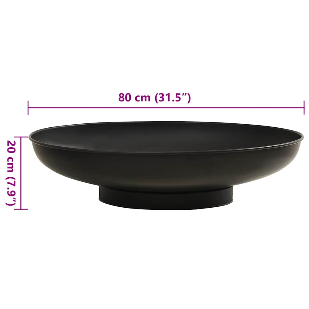 Vuurplaats 80 Cm Staal