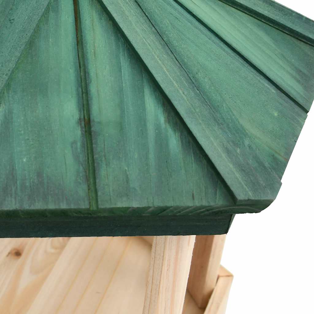 Vogelvoeder Staand 33X110 Cm Massief Vurenhout