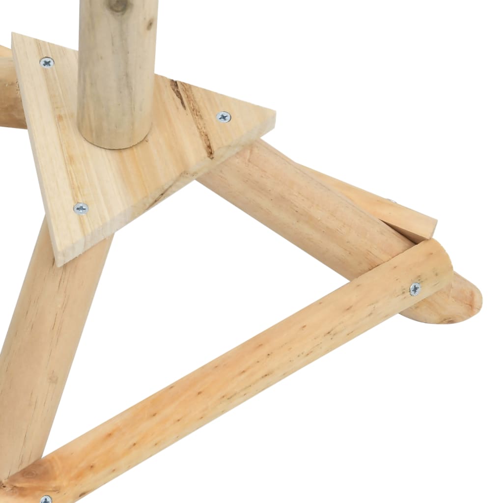 Vogelvoeder Staand 33X110 Cm Massief Vurenhout