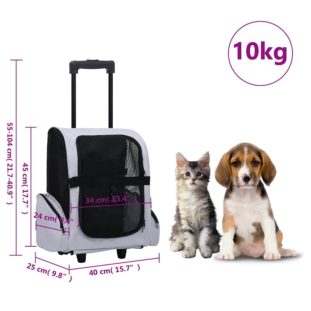 Huisdierentrolley Inklapbaar
