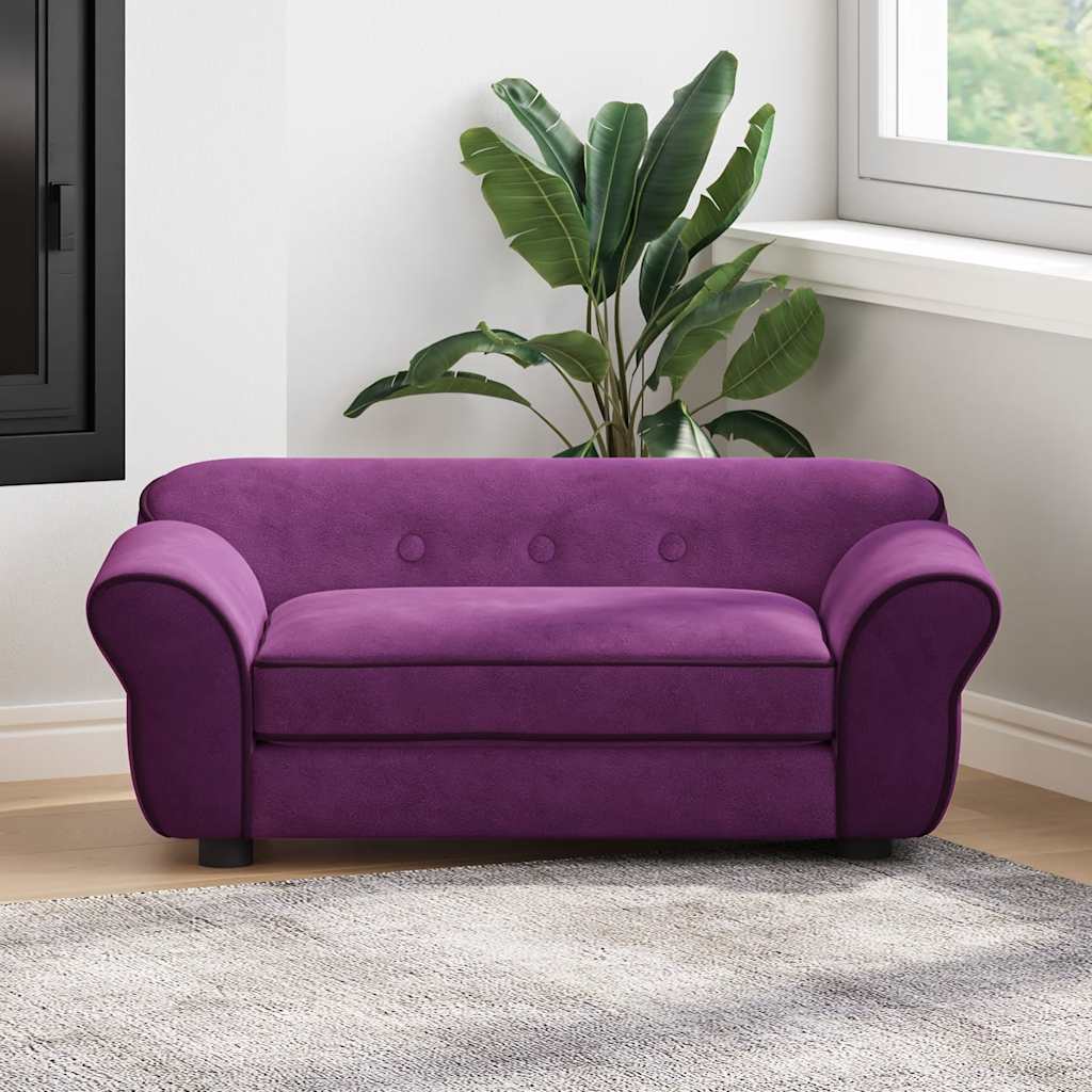 Hondenbank 72X45X30 Cm Pluche Kleurig