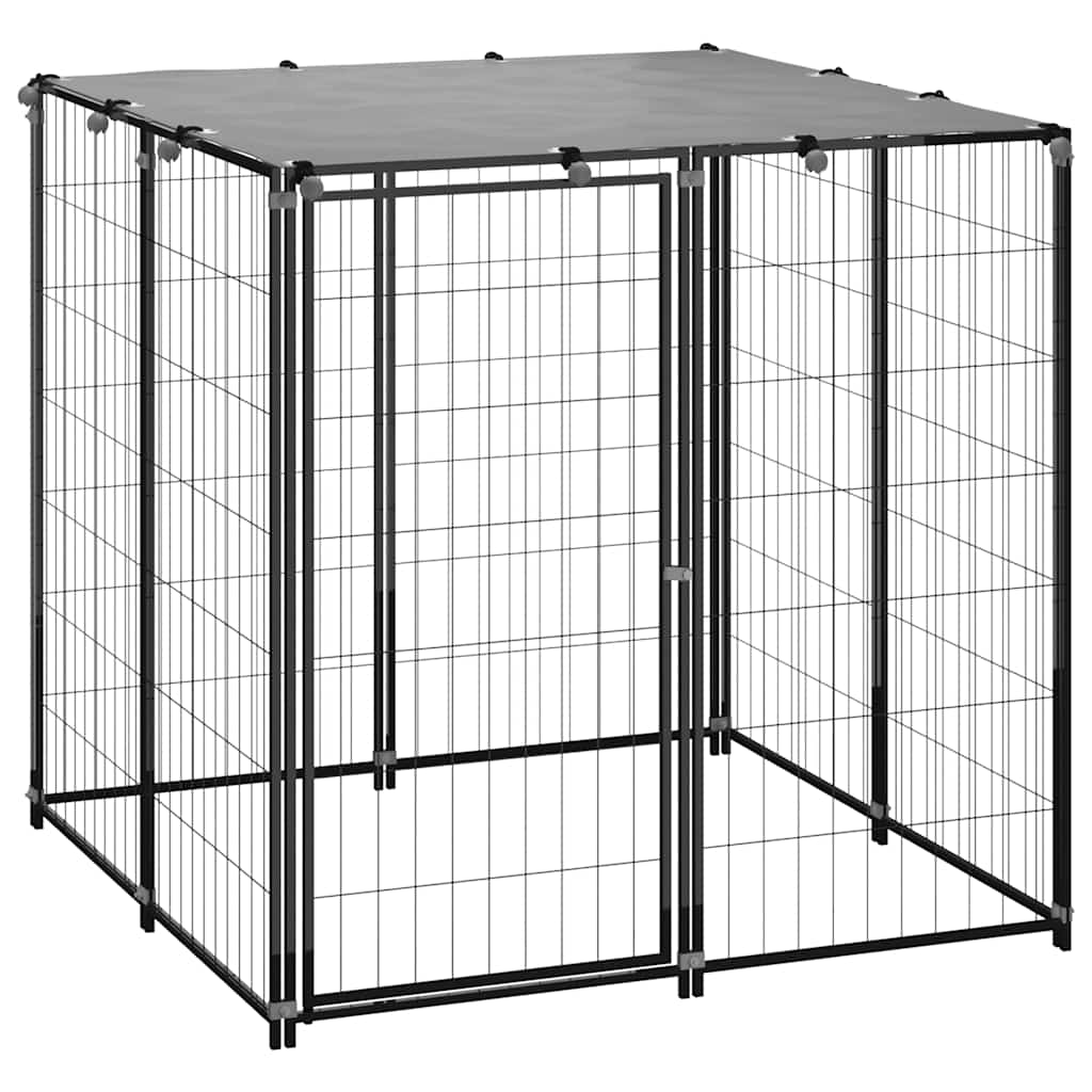 Hondenkennel 2,42 M² Staal