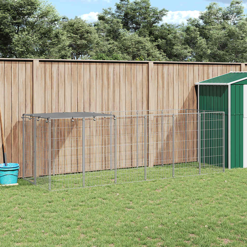 Hondenkennel 2,42 M² Staal