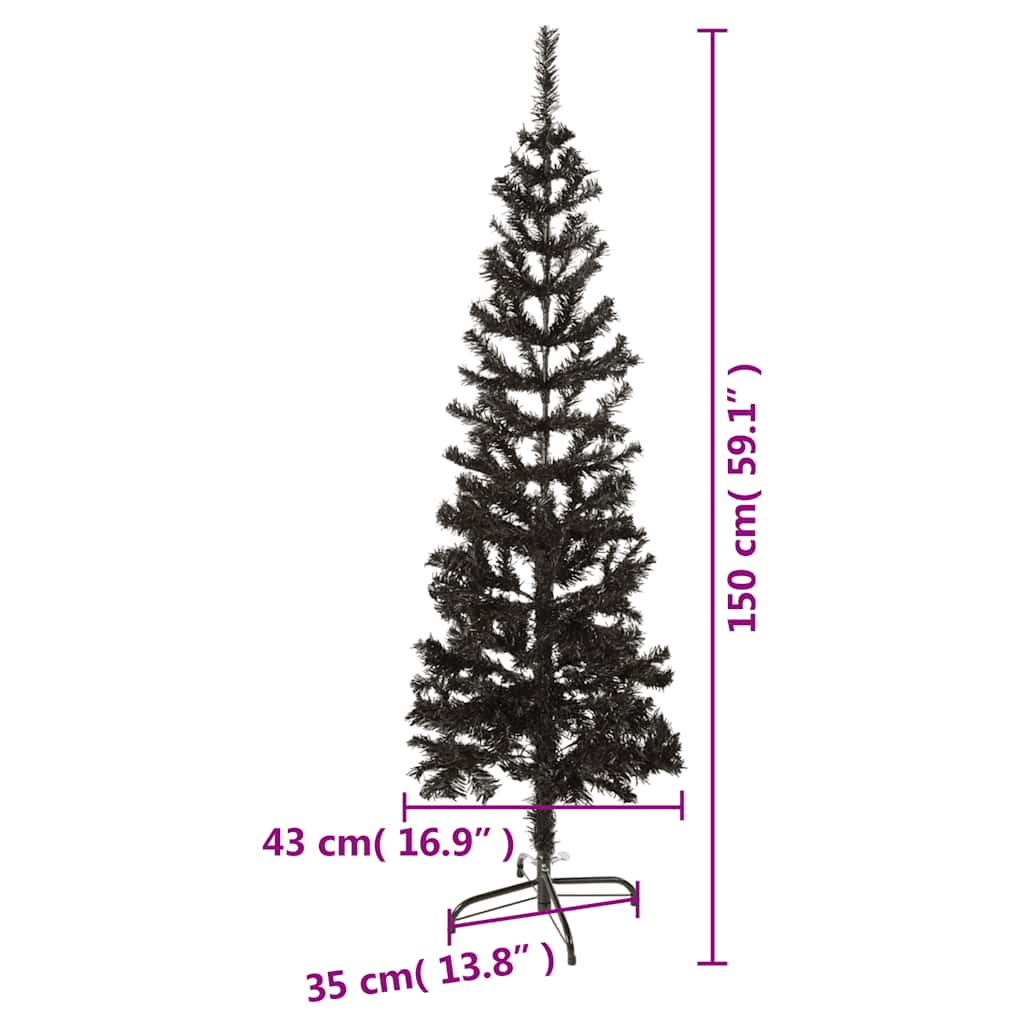 Kerstboom Smal 150 Cm