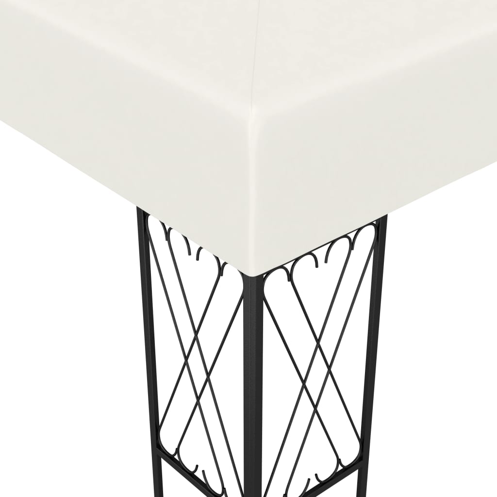 Prieel Met Led-Lichtslinger Stof Kleurig