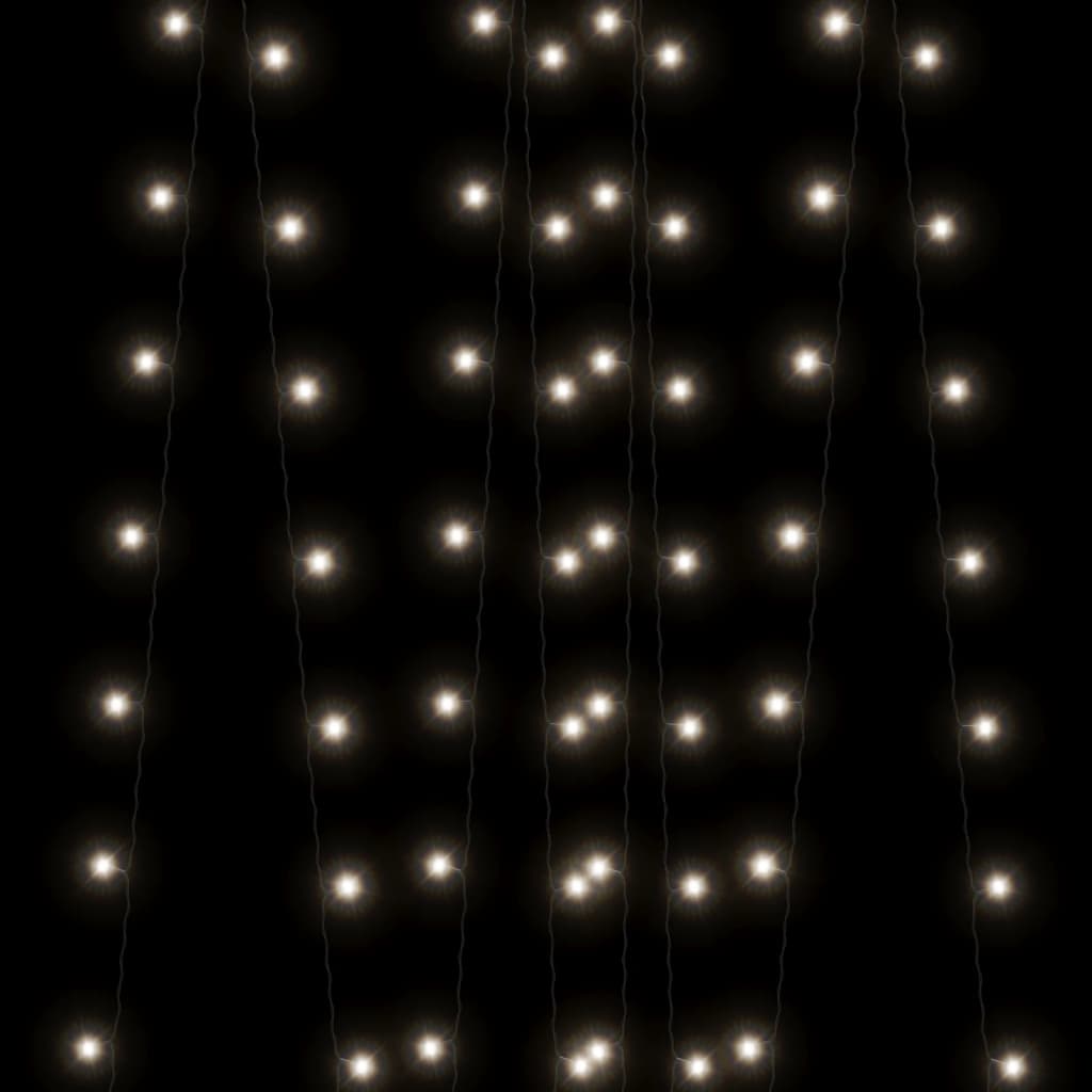5 St Lichtslinger Met 200 Led's Solar Binnen/Buiten Koudwit