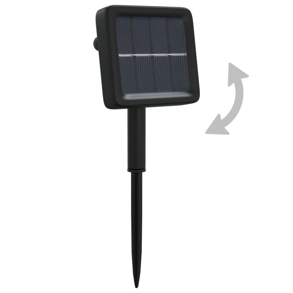 5 St Lichtslinger Met 200 Led's Solar Binnen/Buiten Koudwit