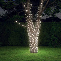 5 St Lichtslinger Met 200 Led's Solar Binnen/Buiten Koudwit