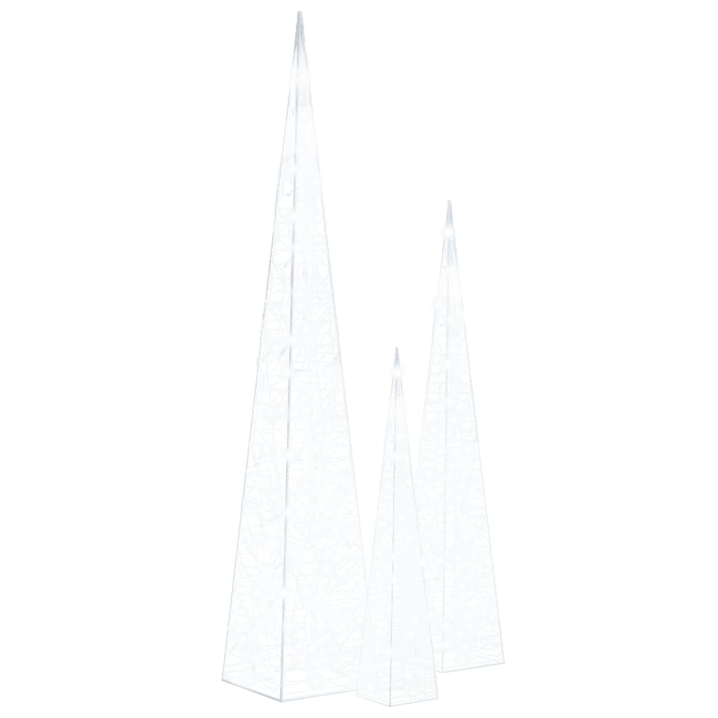 Lichtkegelset Decoratief Led Acryl