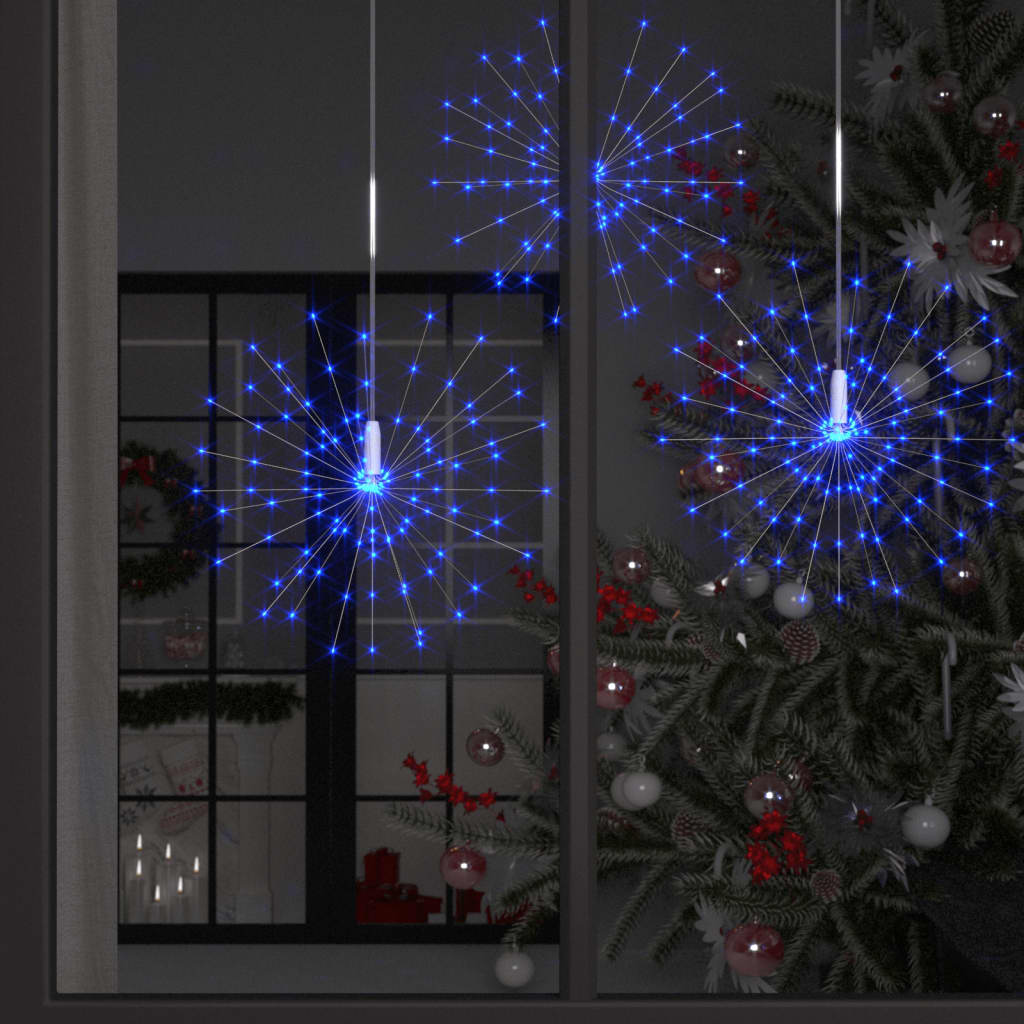 Kerstverlichting Vuurwerk 560 Led's 20 Cm Meerkleurig