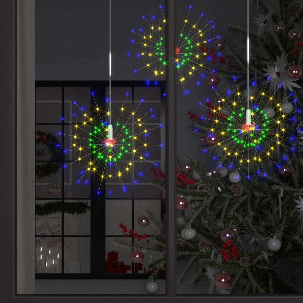Kerstverlichting Vuurwerk 560 Led's 20 Cm Meerkleurig