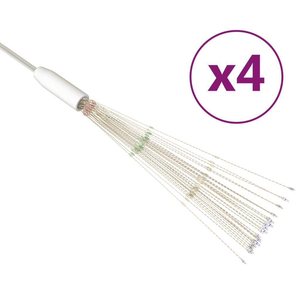 Kerstverlichting Vuurwerk 560 Led's 20 Cm Meerkleurig