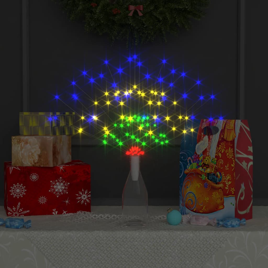 Kerstverlichting Vuurwerk 560 Led's 20 Cm Meerkleurig
