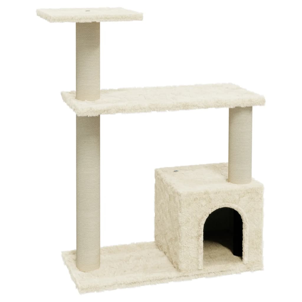 Kattenkrabpaal Met Sisal Krabpalen 70 Cm Kleurig