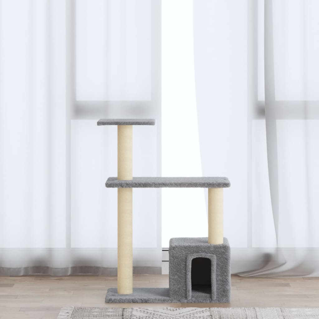 Kattenkrabpaal Met Sisal Krabpalen 70 Cm Kleurig