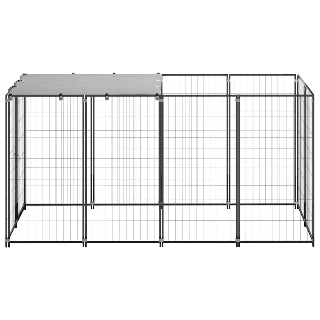 Hondenkennel 2,42 M² Staal