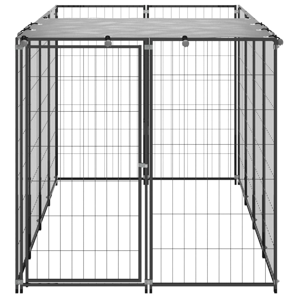 Hondenkennel 2,42 M² Staal