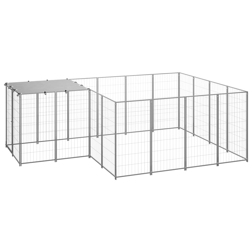 Hondenkennel 8,47 M² Staal Kleurig