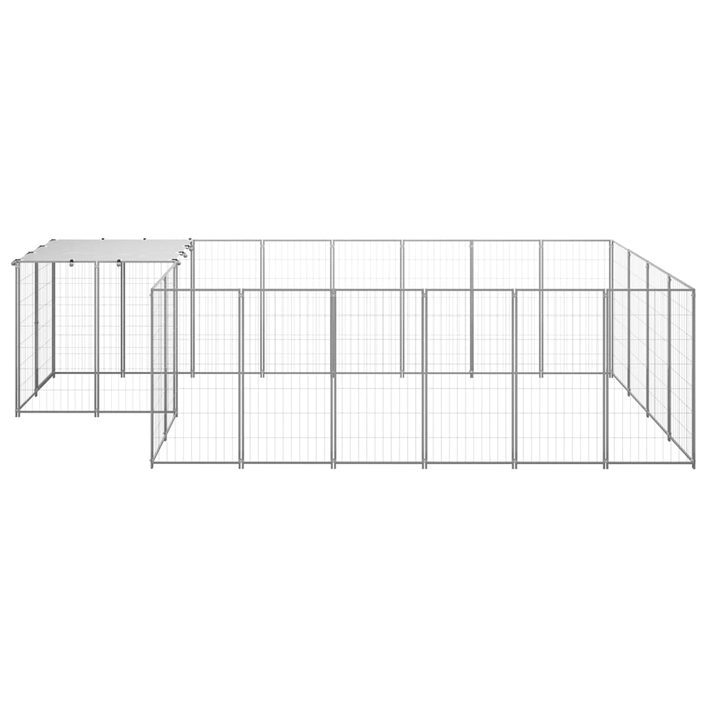 Hondenkennel 8,47 M² Staal Kleurig