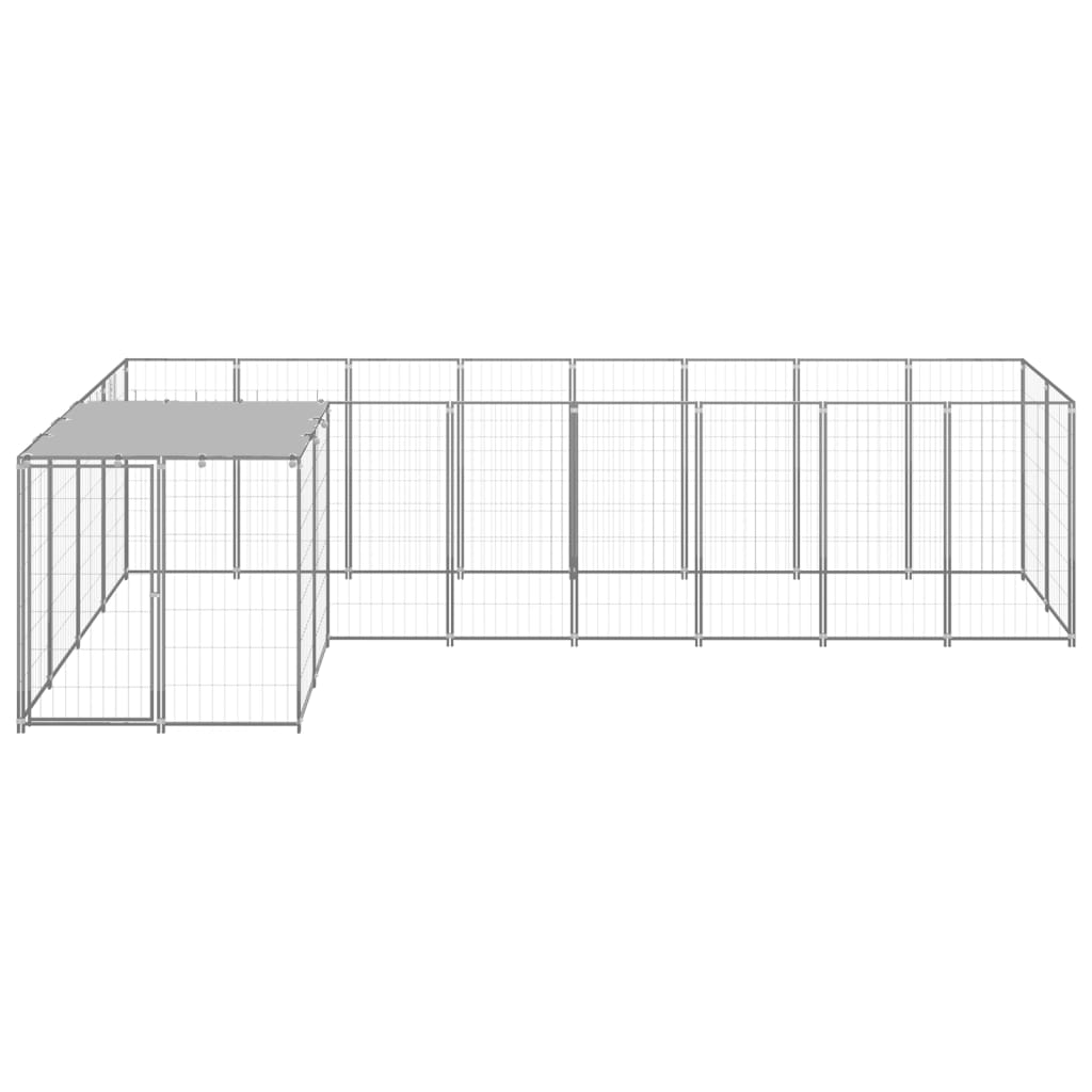 Hondenkennel 6,05 M² Staal Kleurig