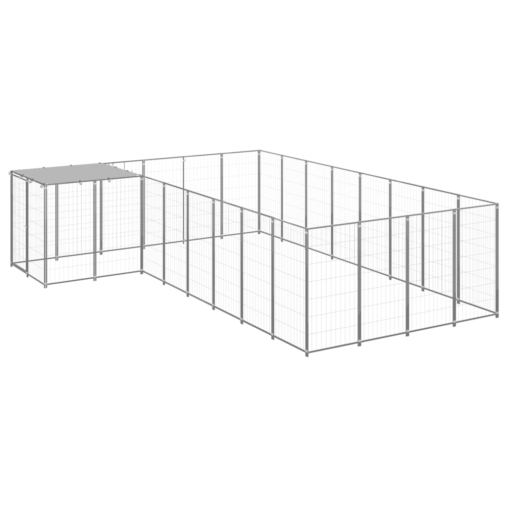 Hondenkennel 6,05 M² Staal Kleurig