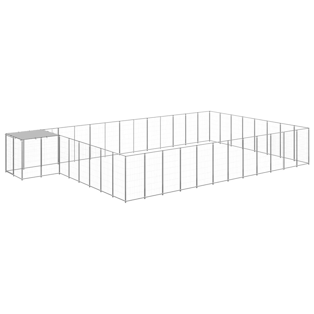 Hondenkennel 6,05 M² Staal Kleurig